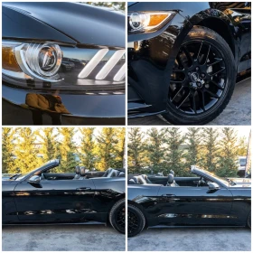 Ford Mustang 2.3 ECO BOOST CABRIO FULL BLACK LINE  100% | Mobile.bg    17