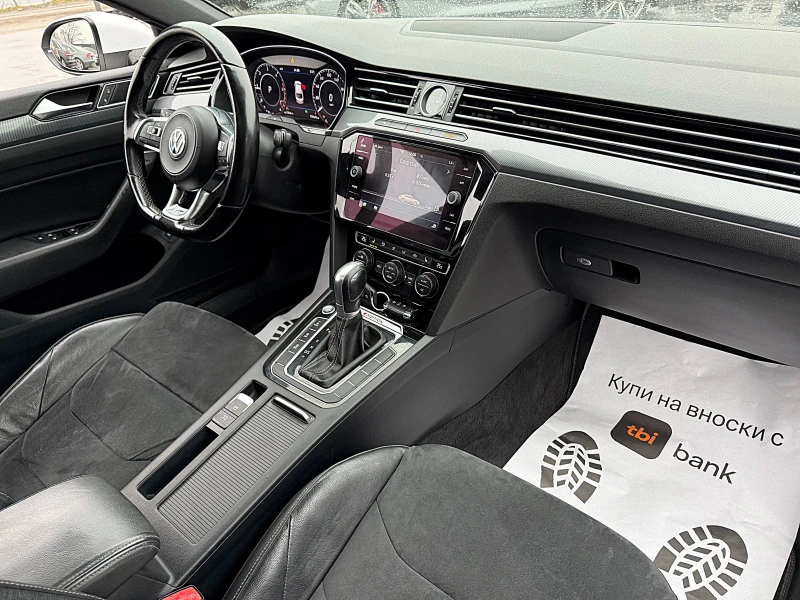 VW Arteon RLine-240k.c-4x4-PANORAMA-LED-BIXENON-ALKANTAR-FUL, снимка 13 - Автомобили и джипове - 52904304
