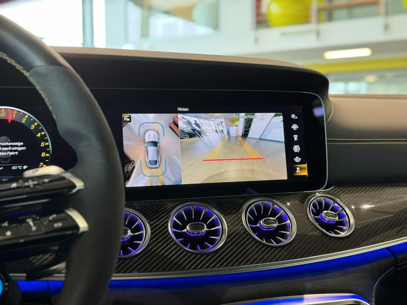 Mercedes-Benz AMG GT 63S E-PERFORMANCE CERAMIC-BRAKES CARBON BURMESTER  | Mobile.bg   11