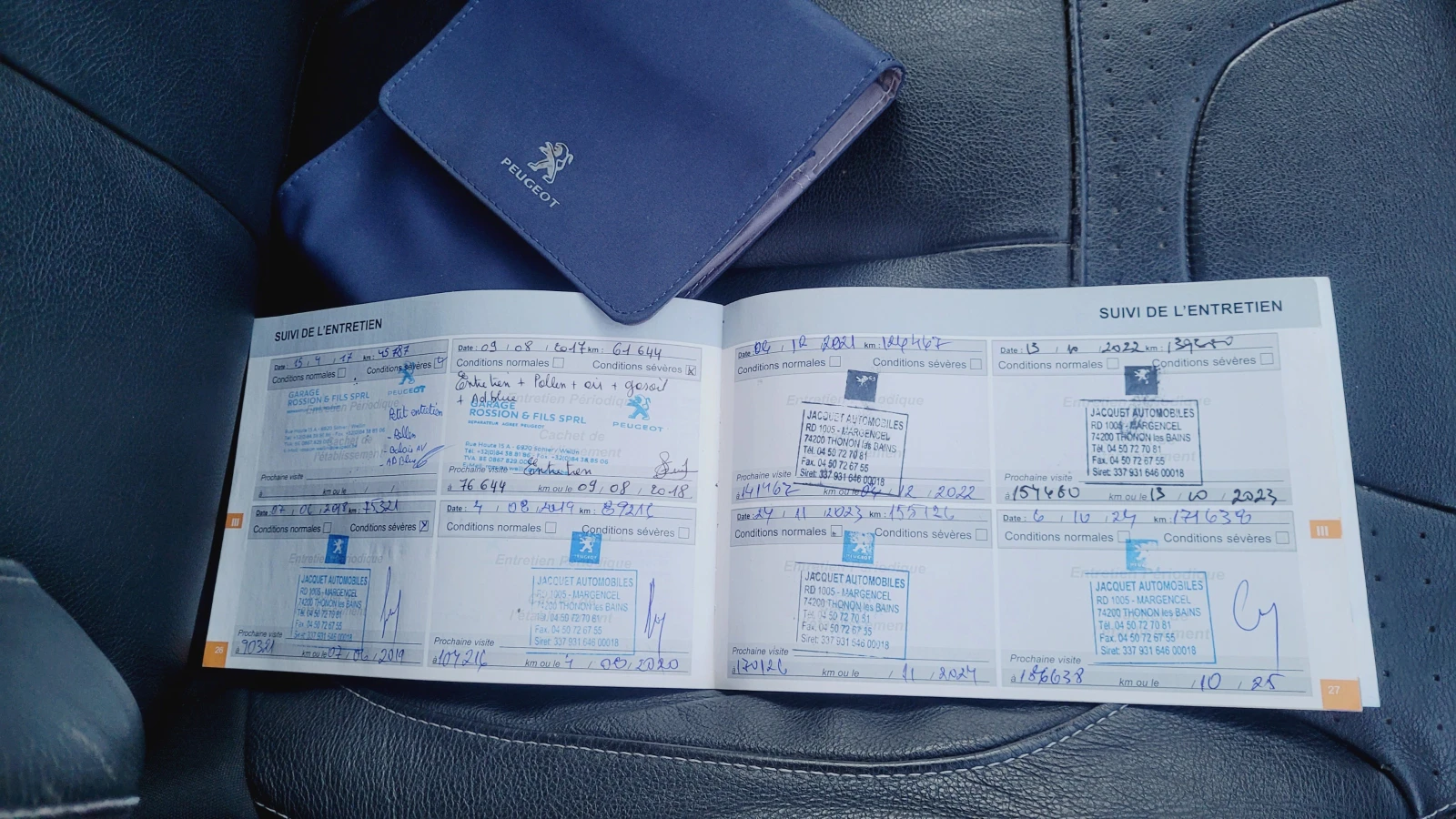 Peugeot 2008 Feline-Панорама-191хкм-пълна история, снимка 14 - Автомобили и джипове - 53641284