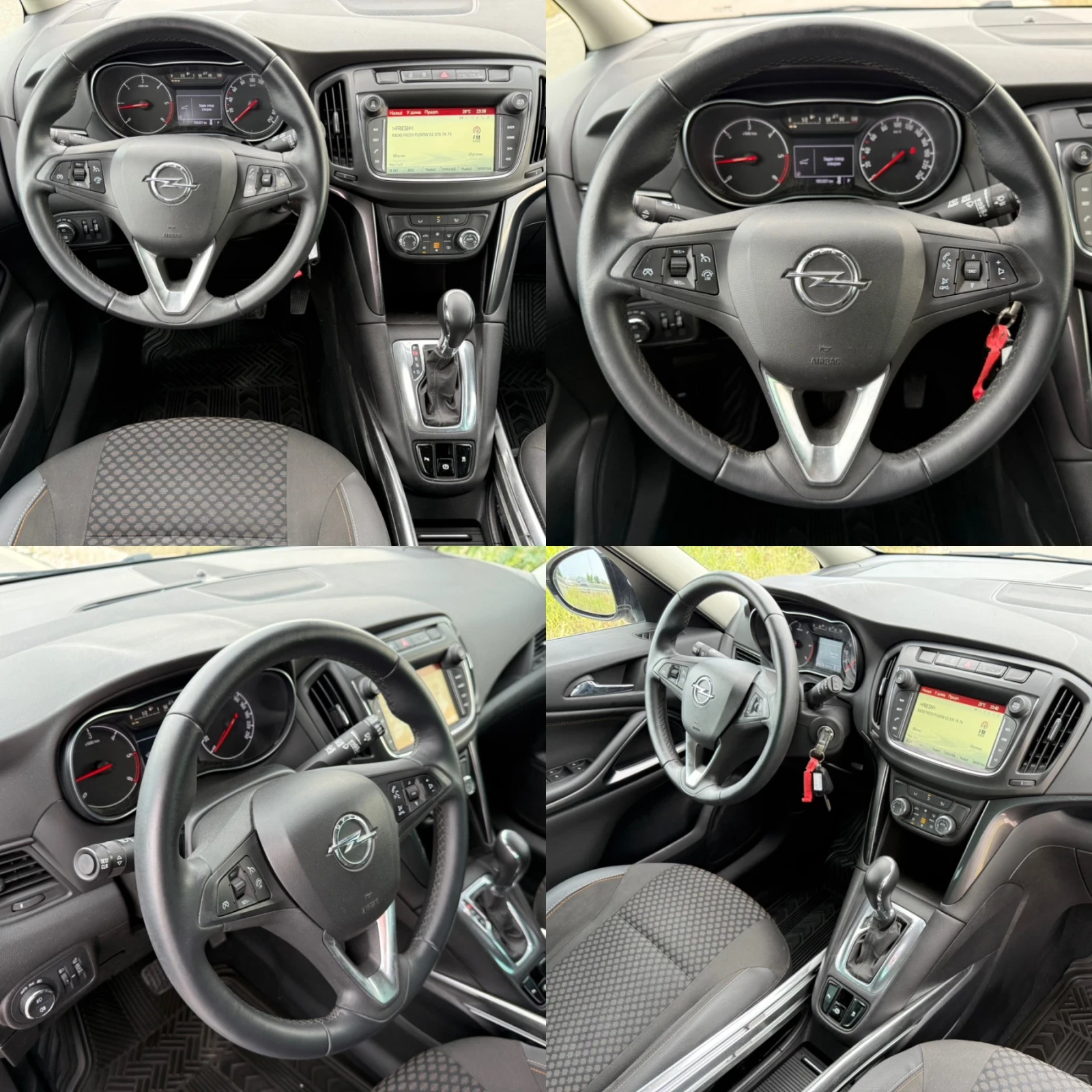 Opel Zafira Tourer 2.0 CDTi / COSMO / 6+ 1 / AVTOMAT / CAMERA, снимка 14 - Автомобили и джипове - 55063698