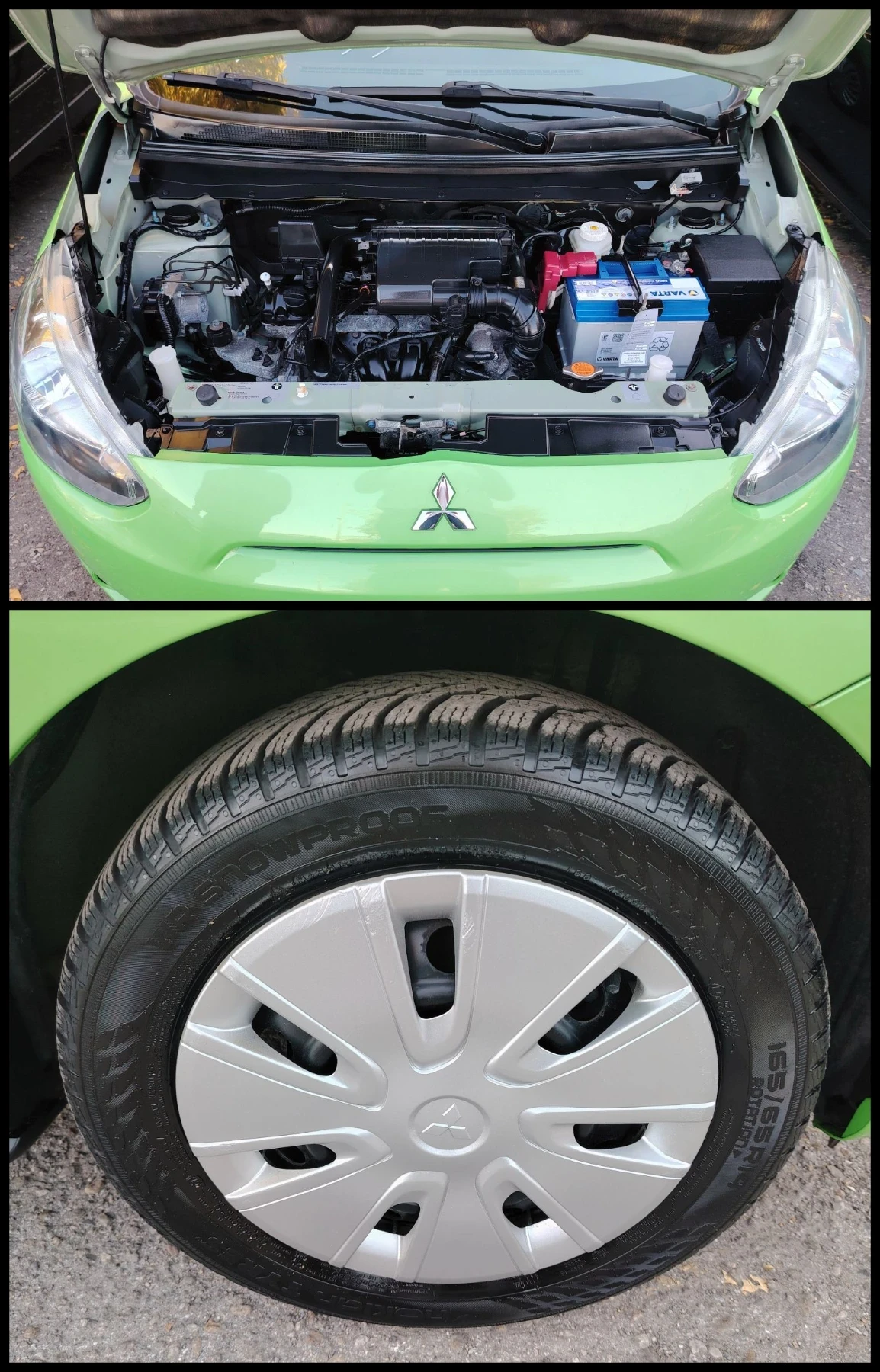 Mitsubishi Space star 1.0i/Cleartec, снимка 9 - Автомобили и джипове - 56185504
