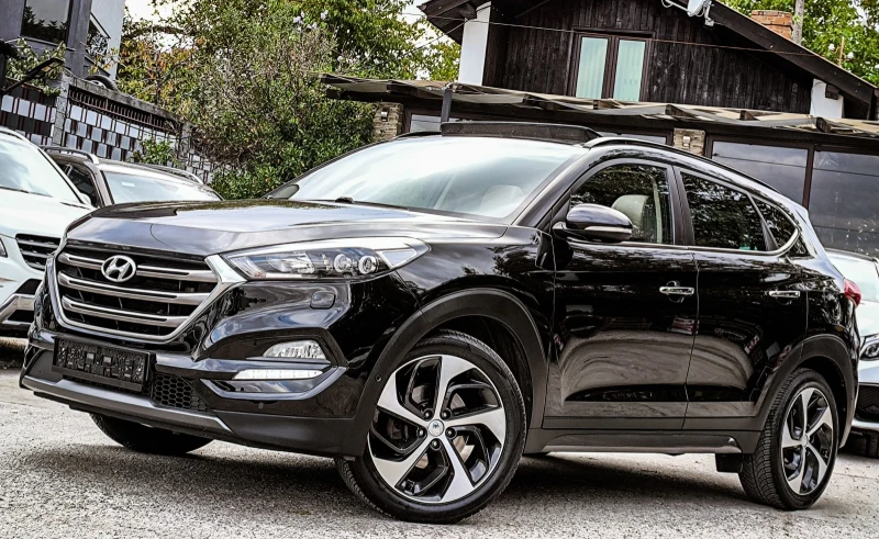 Hyundai Tucson 1.6DGIT PREMIUM ПАНОРАМА КОЖА КАМЕРА АВТОМАТ - 29999 лв. / 15338.25 € - 77102526 1