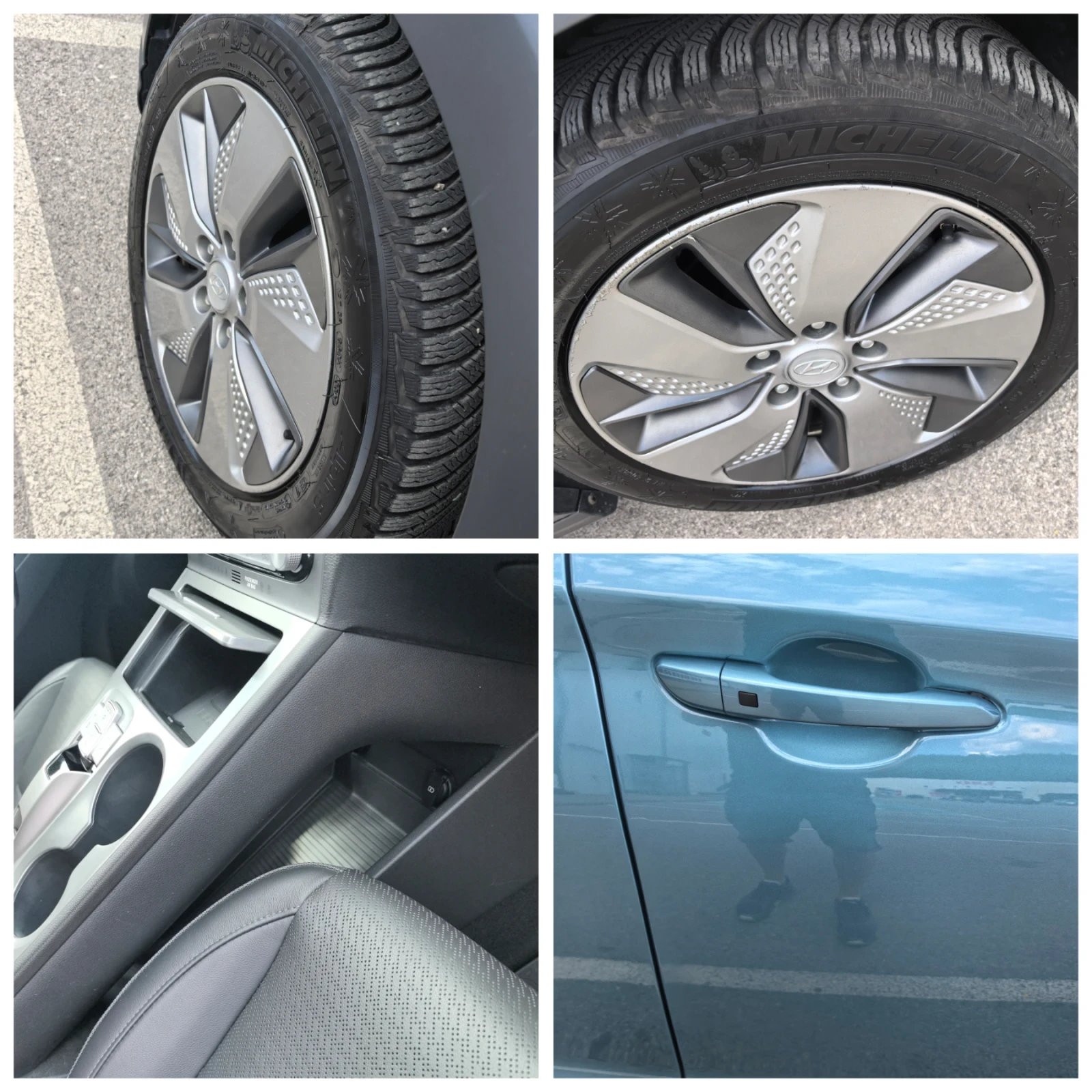 Hyundai Kona ПЕРФЕКТЕН 64kw.SOH100%, снимка 14 - Автомобили и джипове - 55251814