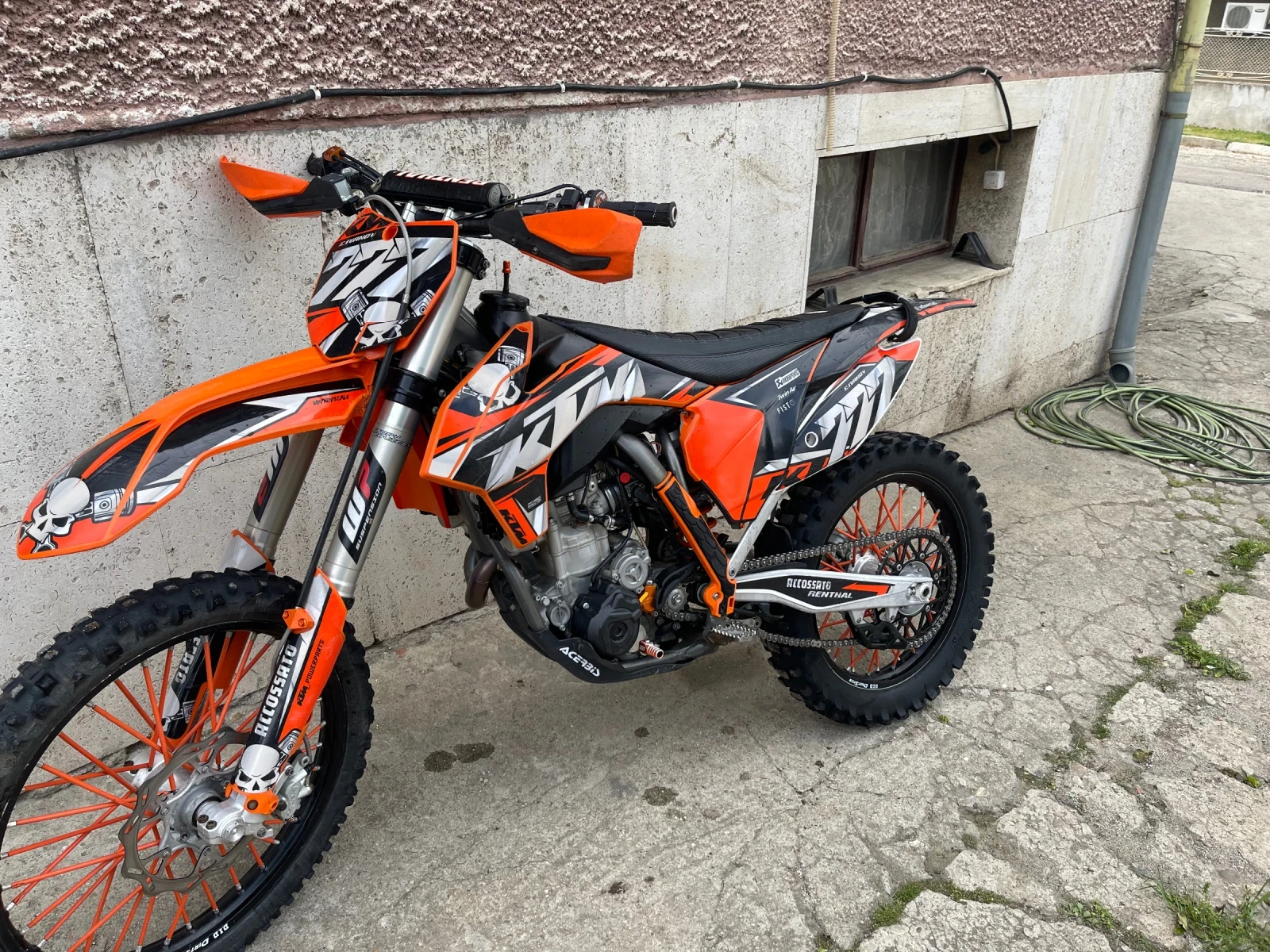 Ktm SX-F Full FMF, Full gard, 2Режима!TOP
