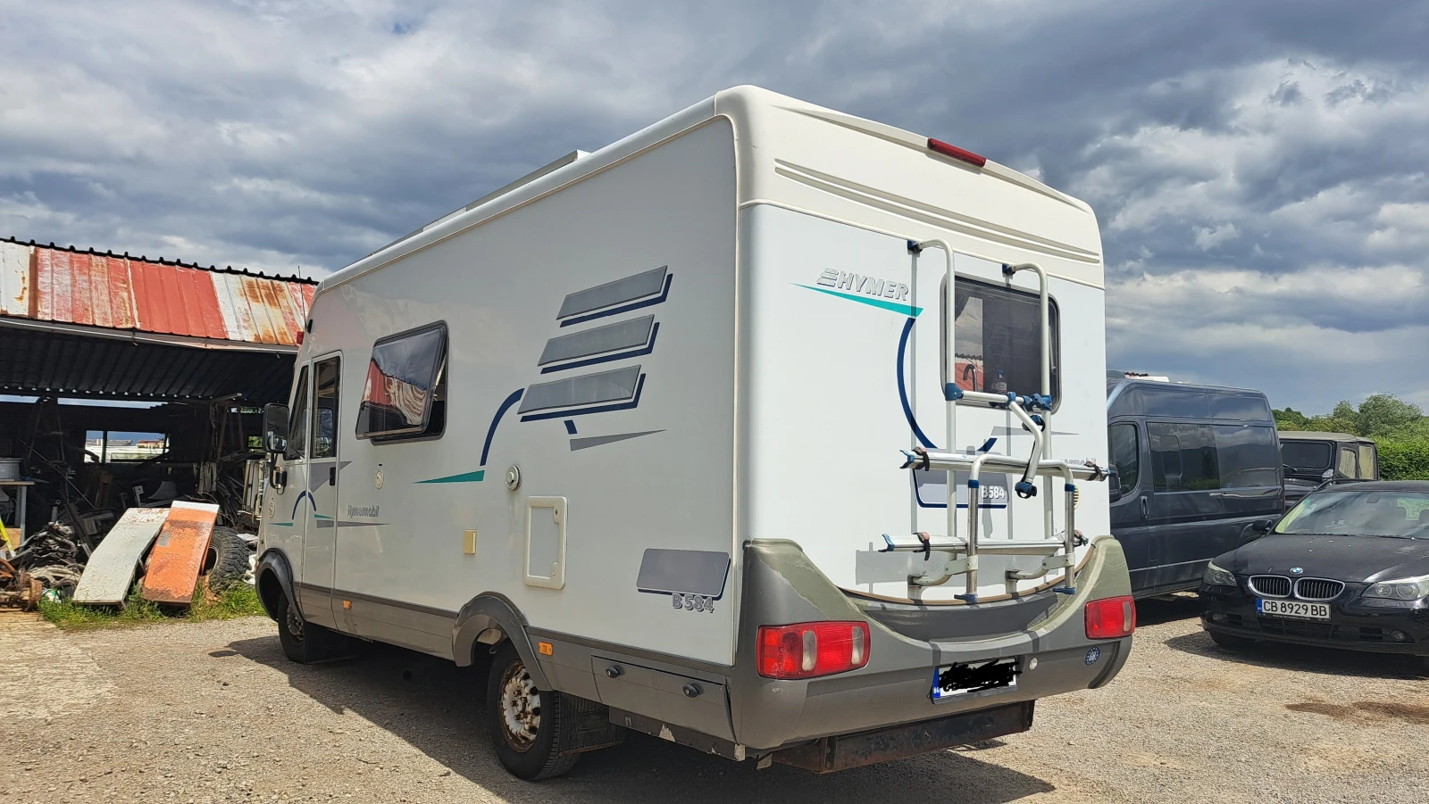 Кемпер HYMER / ERIBA B584, снимка 4 - Каравани и кемпери - 54263166