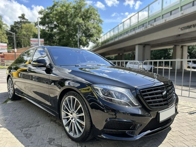 Mercedes-Benz S 500 L* 4M* AMG* TV* HuD* Nightview* Burm* Pano* FULL!, снимка 1 - Автомобили и джипове - 47501516