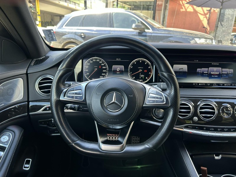 Mercedes-Benz S 500 L* 4M* AMG* TV* HuD* Nightview* Burm* Pano* FULL!, снимка 9 - Автомобили и джипове - 45913684