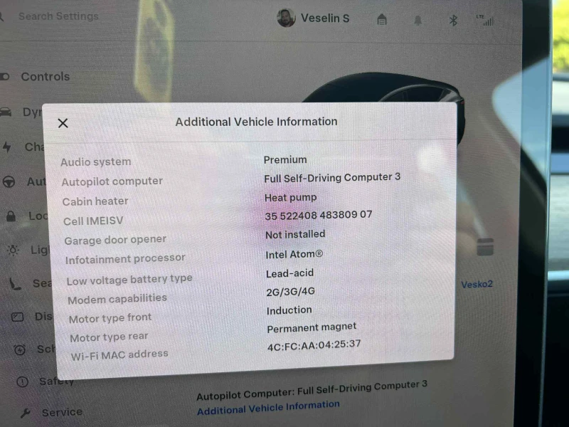 Tesla Model Y Tesla Model Y Dual motor Long range, снимка 11 - Автомобили и джипове - 52284784