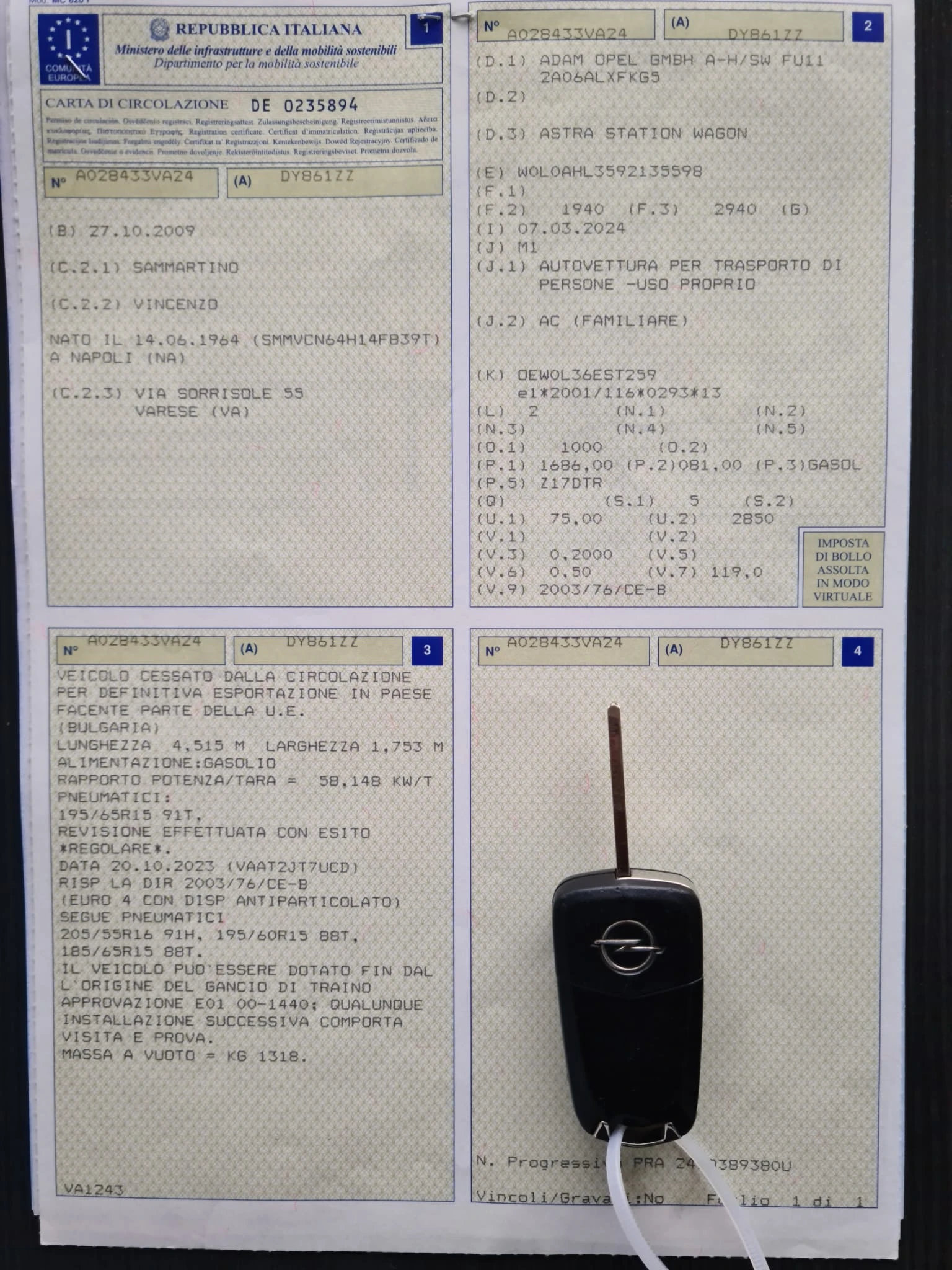 Opel Astra 1, 7DIZEL EVRO 5 | Mobile.bg — изображение 17