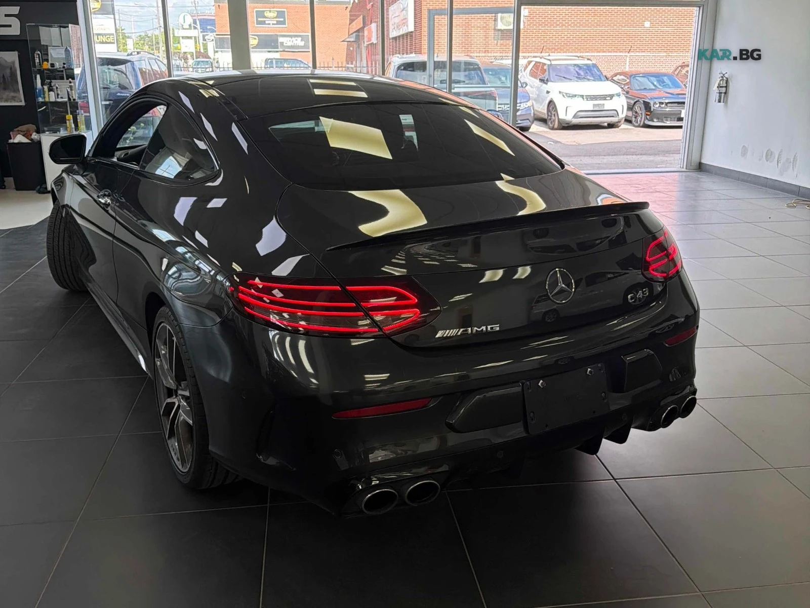 Mercedes-Benz C 43 AMG COUPE 4MATIC Автокредит Цена до България, снимка 4 - Автомобили и джипове - 55790807