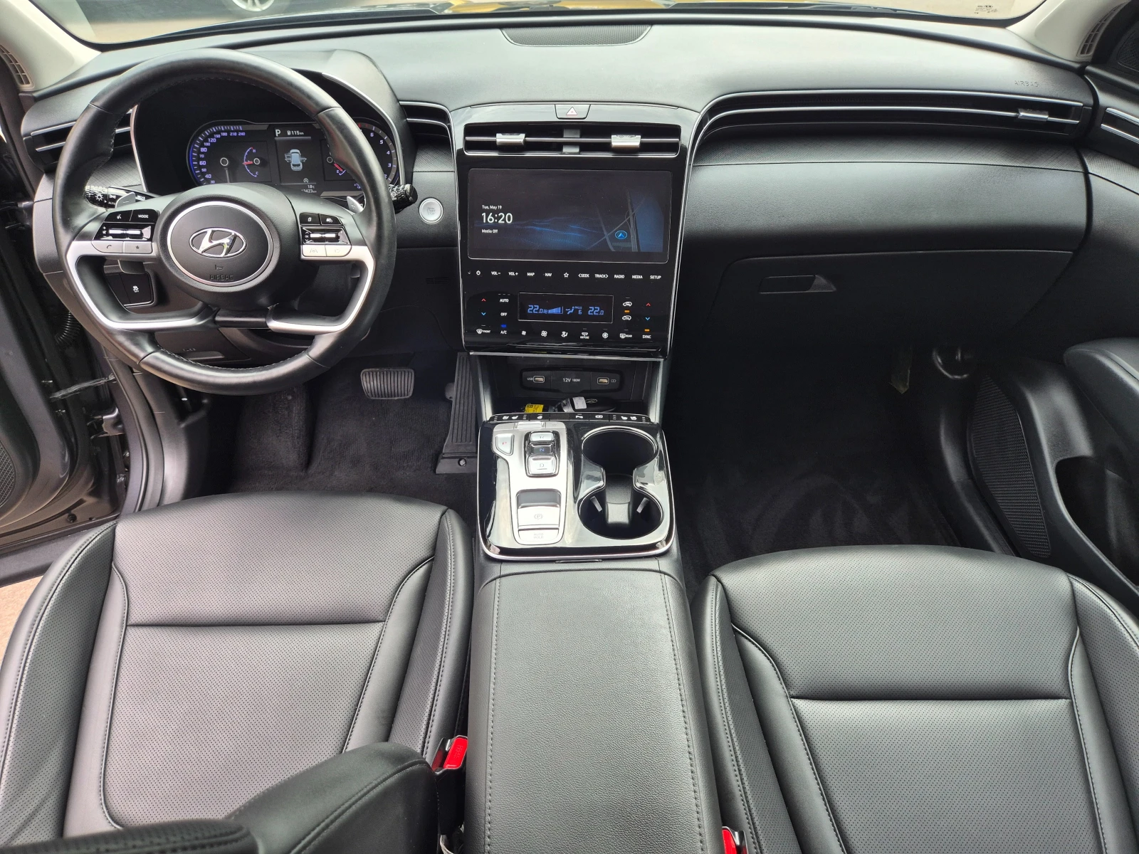 Hyundai Tucson 1.6 T 180 к.с. 4x2 наличен в БГ, снимка 9 - Автомобили и джипове - 54607693