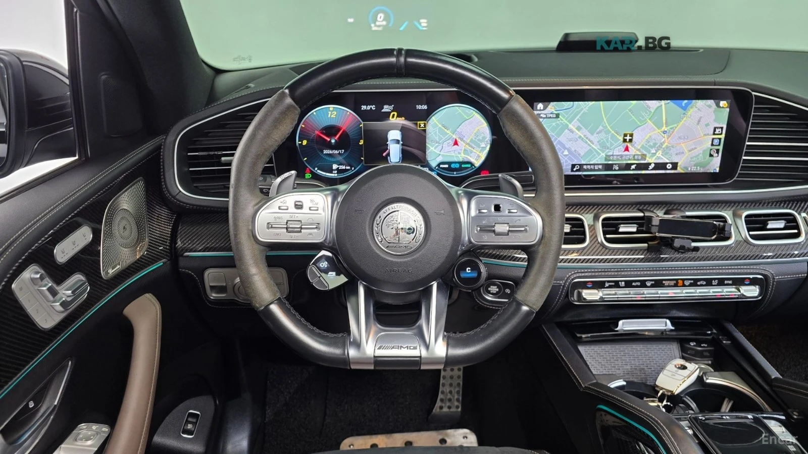 Mercedes-Benz GLE 4MATIC+ * КОЖА* ПОДГРЕВ* ОБДУХВ* BURMASTER* PANO* , снимка 13 - Автомобили и джипове - 54956476