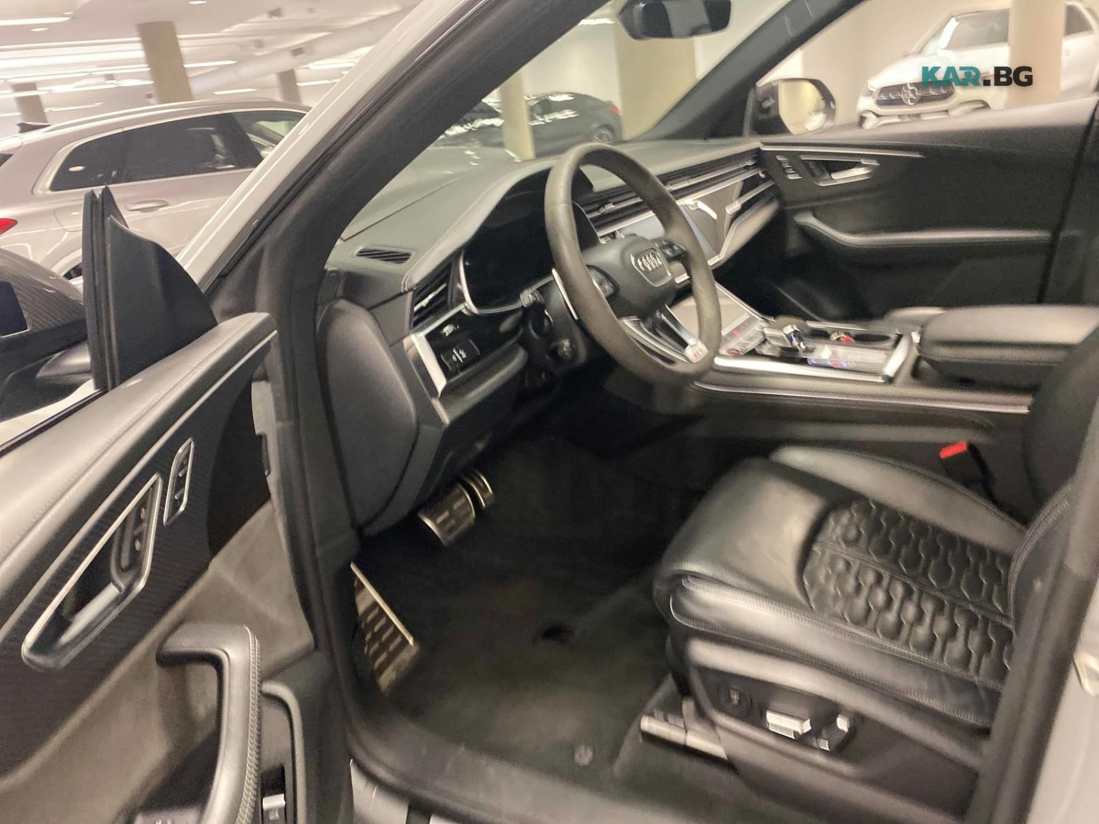 Audi RSQ8 CARBON* ОБДУХ* МАСАЖ* DISTRONIC* HUD, снимка 8 - Автомобили и джипове - 55722881
