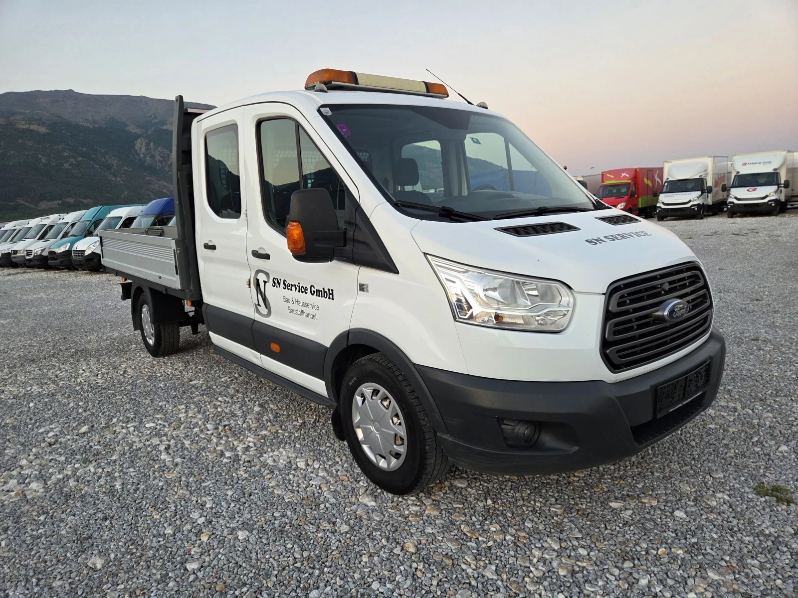 Ford Transit 2.0 TDCi, 7 местен, Климатик, Бордови, ЕВРО 6 - изображение 7