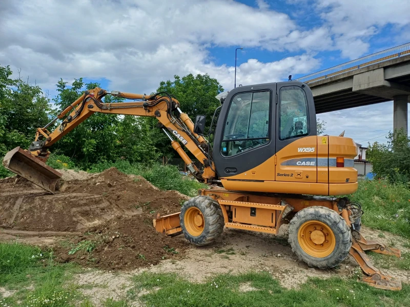 Багер Case WX95 , снимка 4 - Индустриална техника - 51513669