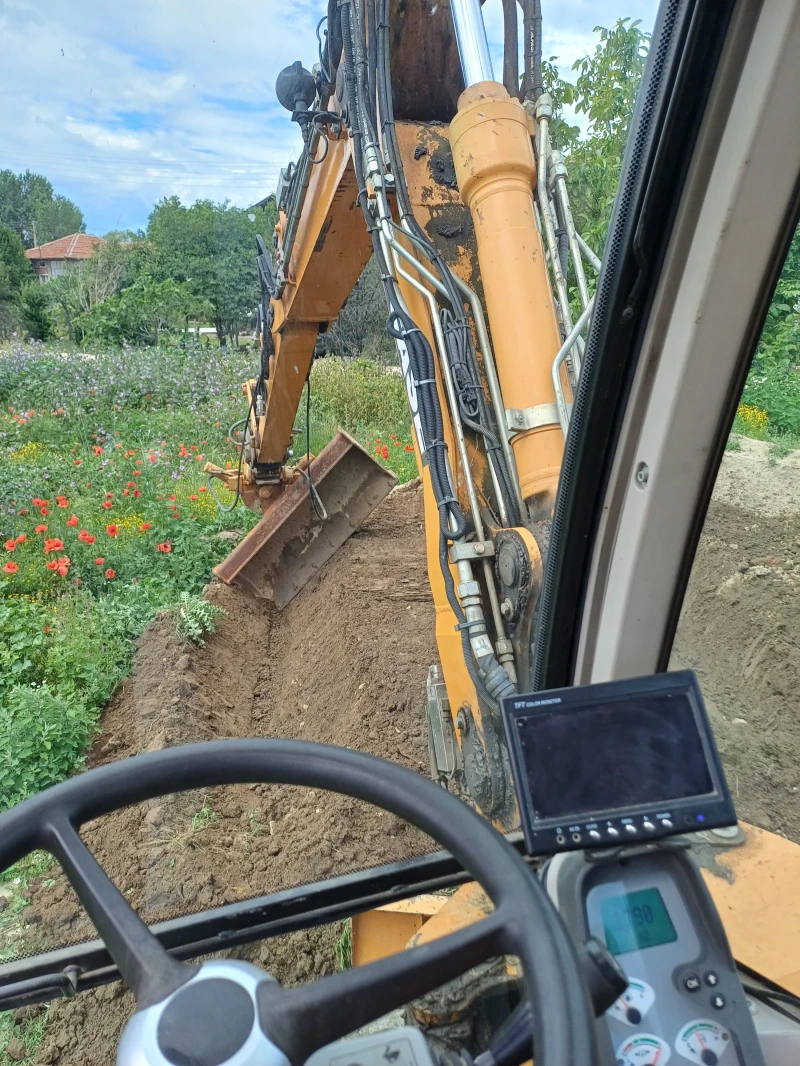 Багер Case WX95 , снимка 6 - Индустриална техника - 51513669