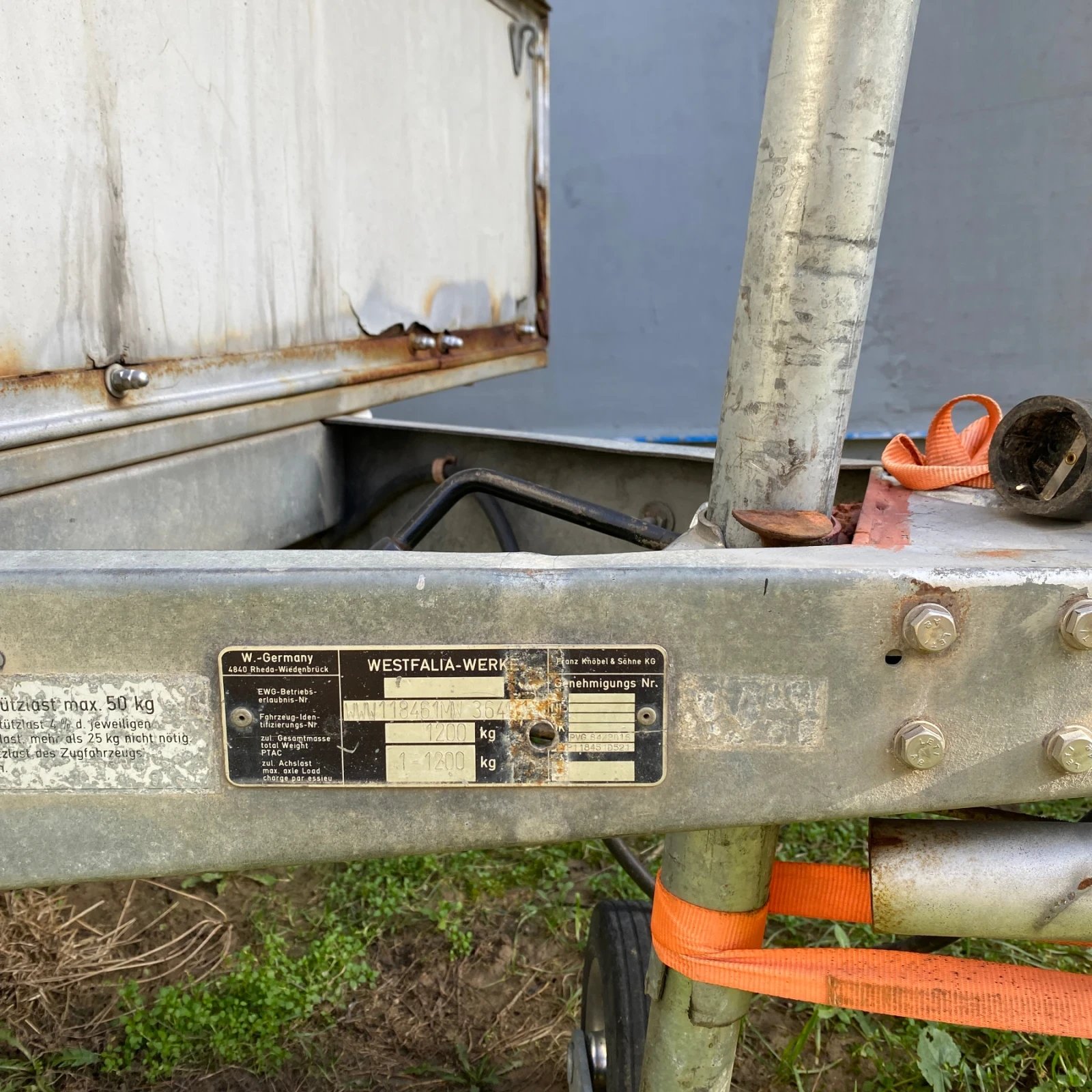 За автомобил Други Westfalia, снимка 2 - Ремаркета - 53833040