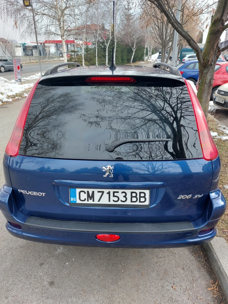 Peugeot 206 SW, снимка 3 - Автомобили и джипове - 48622310