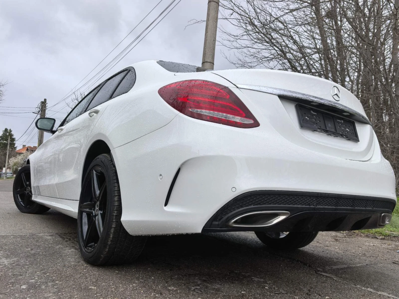 Mercedes-Benz C 200 AMG Line, 9G Tronic, 4 Matic , снимка 7 - Автомобили и джипове - 54084600