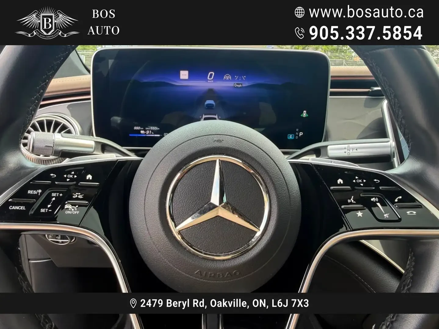 Mercedes-Benz EQS 450+ PREMIIUM LUXURY FULL, снимка 11 - Автомобили и джипове - 55640449