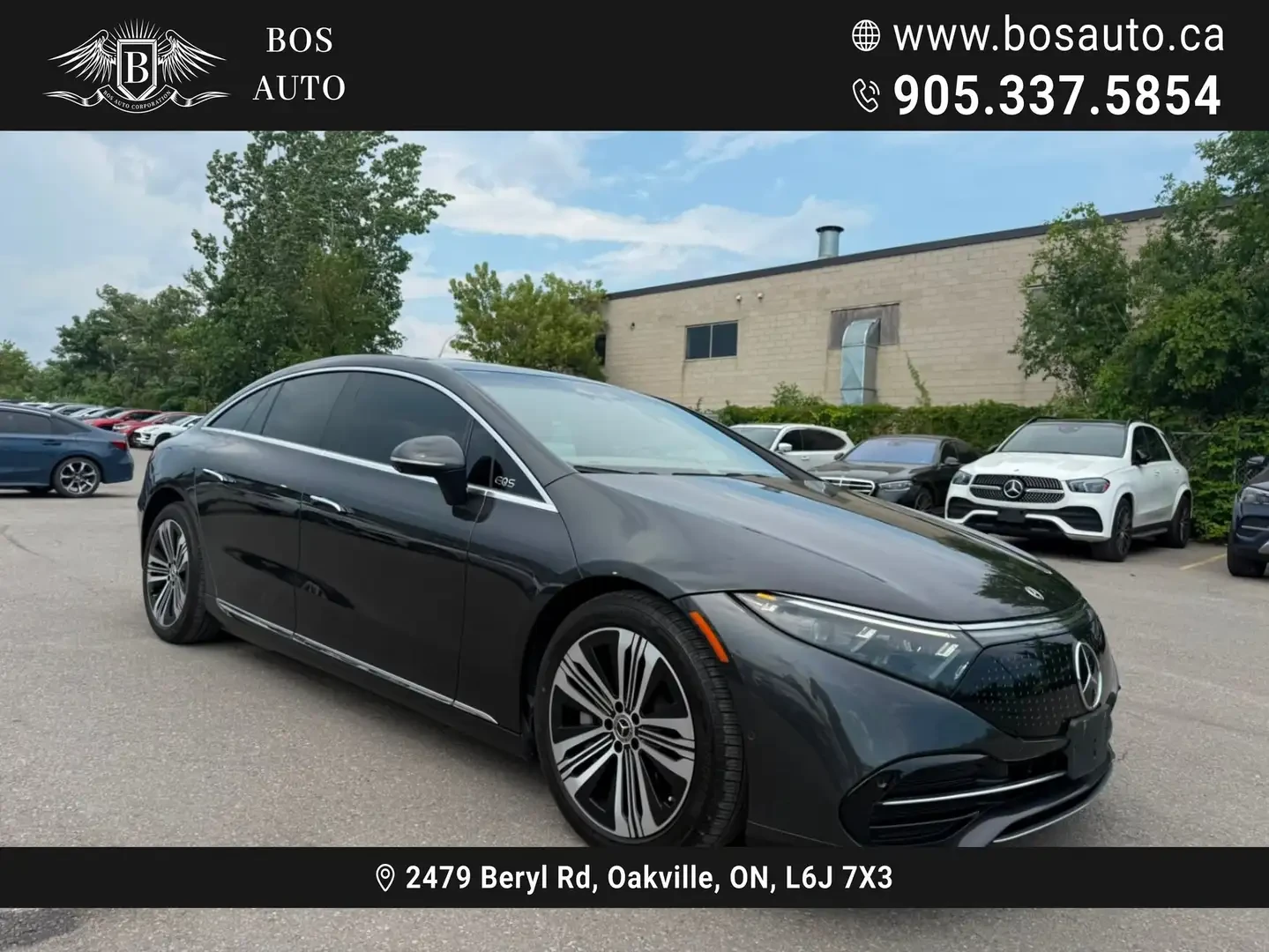 Mercedes-Benz EQS 450+ PREMIIUM LUXURY FULL, снимка 3 - Автомобили и джипове - 55640449