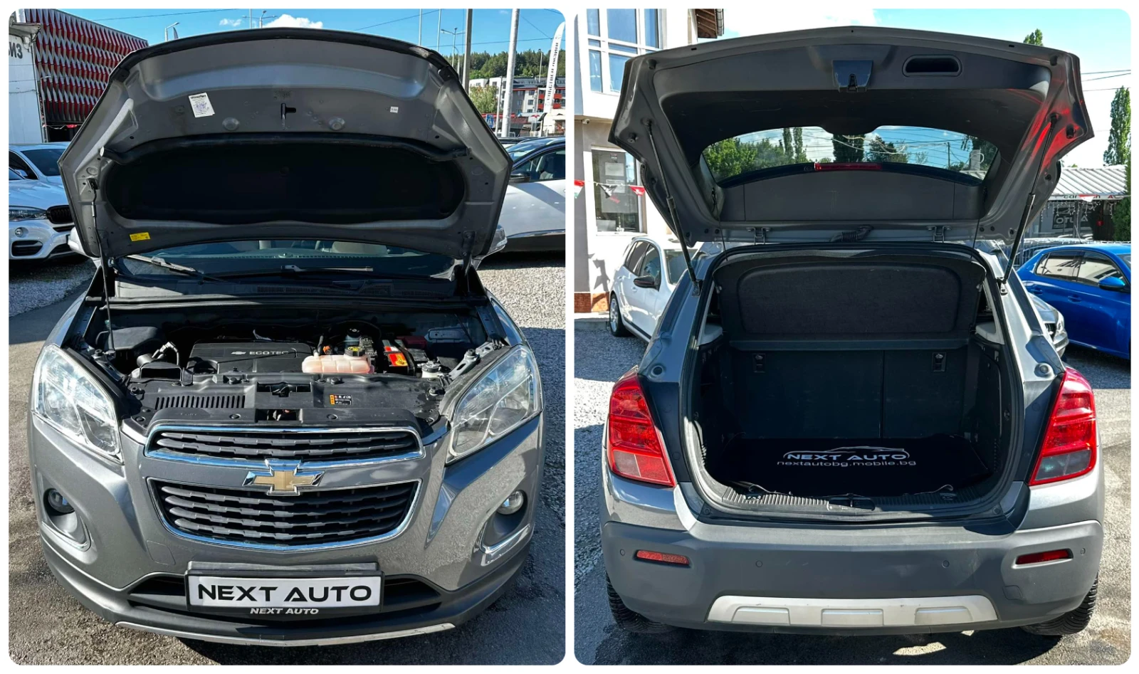 Chevrolet Trax 1.7D 131HP ШИБЕДАХ КОЖА КАМЕРА EU5B, снимка 15 - Автомобили и джипове - 54691372