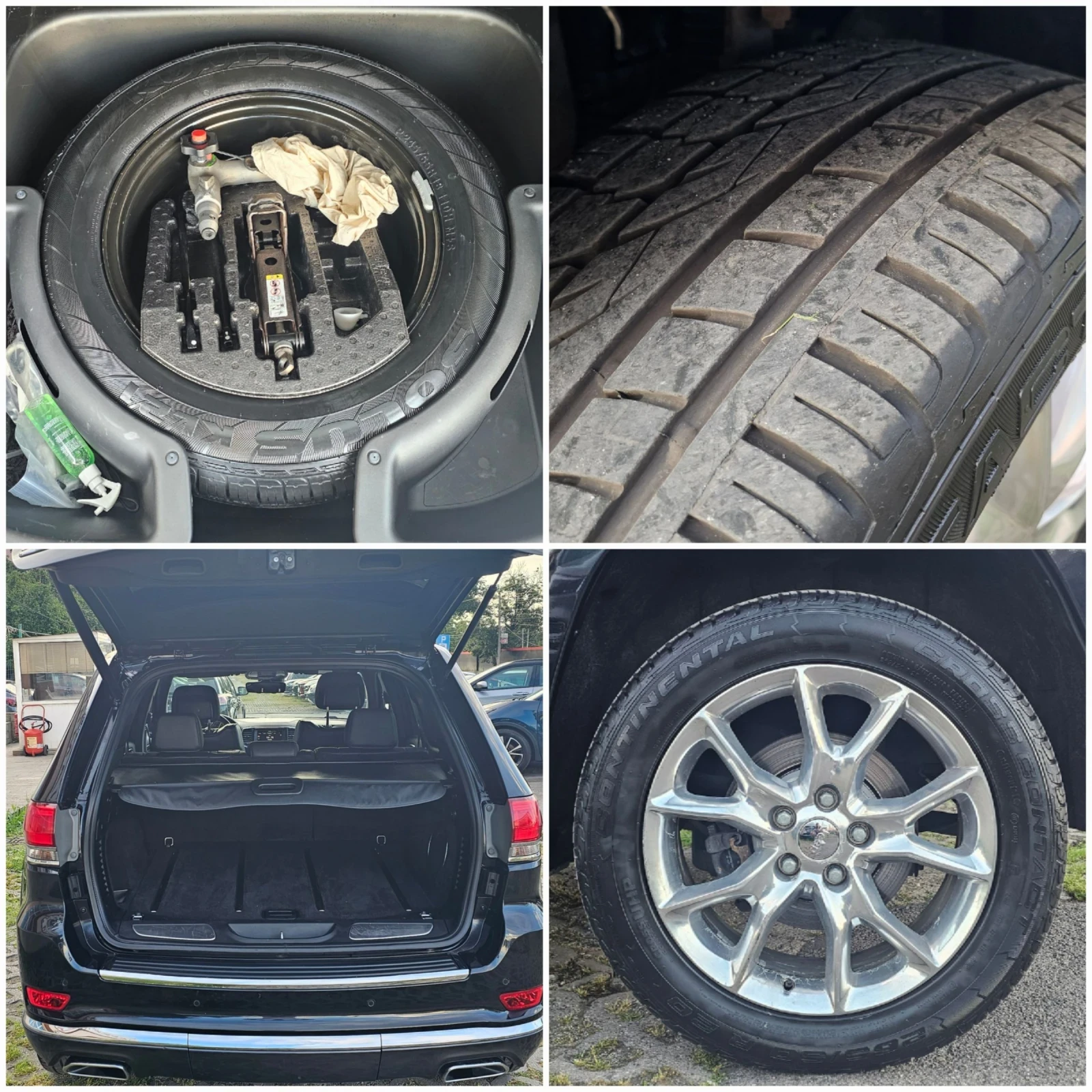 Jeep Grand cherokee 3.0 CRDI Summit 4x4 250 к.с. Камера Keyless, снимка 13 - Автомобили и джипове - 55051658