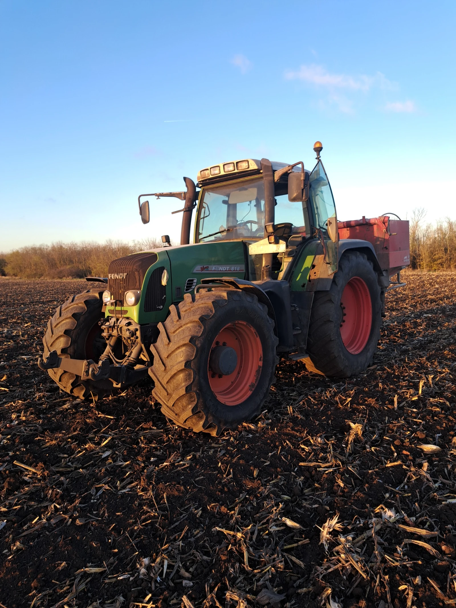 Трактор Fendt 818 VARIO TMS, снимка 1