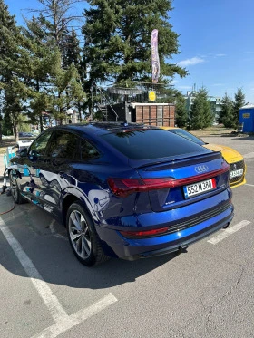 Audi E-Tron Sportback S-line Black Optic FULL, снимка 2