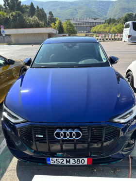Обява за продажба на Audi E-Tron Sportback S-line Black Optic FULL ~ 108 000 лв. - изображение 1
