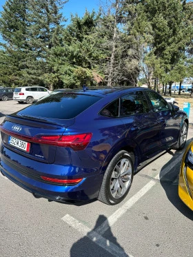 Audi E-Tron Sportback S-line Black Optic FULL, снимка 3