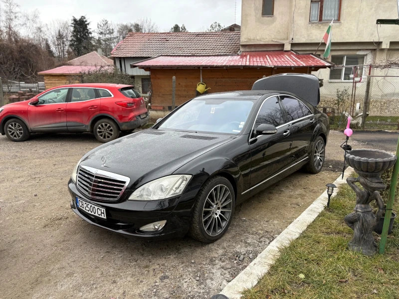 Mercedes-Benz S 500  Long Газ подгрев обдухване , снимка 1 - Автомобили и джипове - 48473226