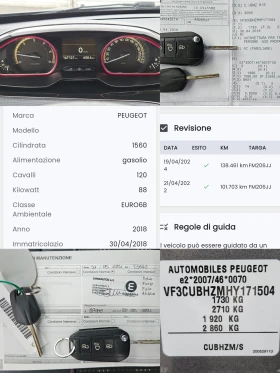 Peugeot 2008 1.6HDI/GT-Line/ALLURE/120k/6ск/LED/NAVI/БЛУТУТ/ТОП - 9300 € / 18189.22 лв. - 37551644 12