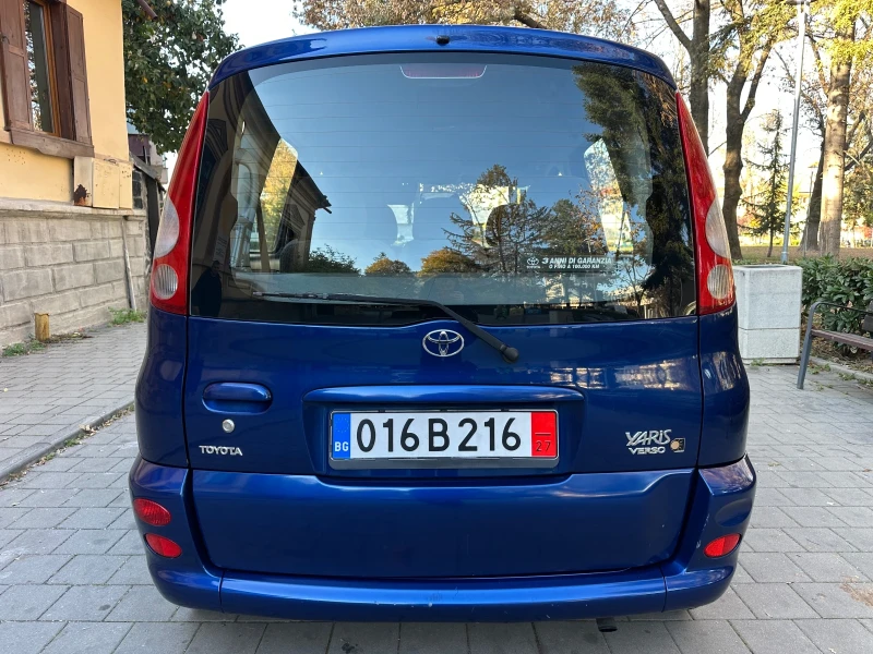 Toyota Yaris verso КАТО НОВ !!!, снимка 3 - Автомобили и джипове - 47883951