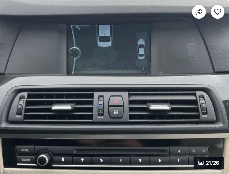 BMW 535 XDRIVE* ПОДГРЕВ* КАМЕРА* КЕЙЛЕС* , снимка 12 - Автомобили и джипове - 52973111