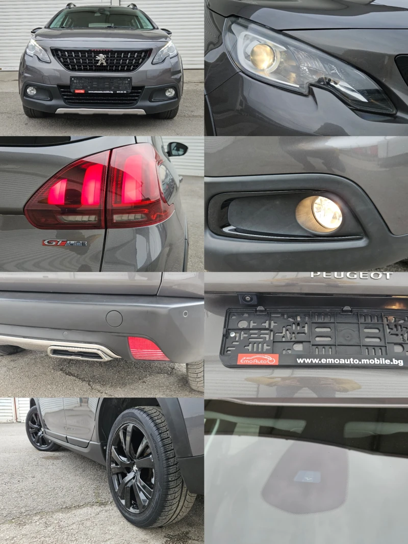 Peugeot 2008 1.6HDI/GT-Line/ALLURE/120k/6ск/LED/NAVI/БЛУТУТ/ТОП, снимка 17 - Автомобили и джипове - 53454309