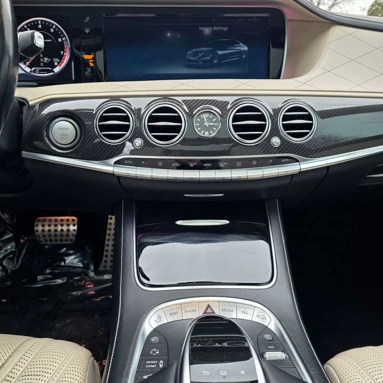 Mercedes-Benz S 63 AMG 3D BURMESTER / ������ ������ �� ������ !!! | Mobile.bg � ����������� 9