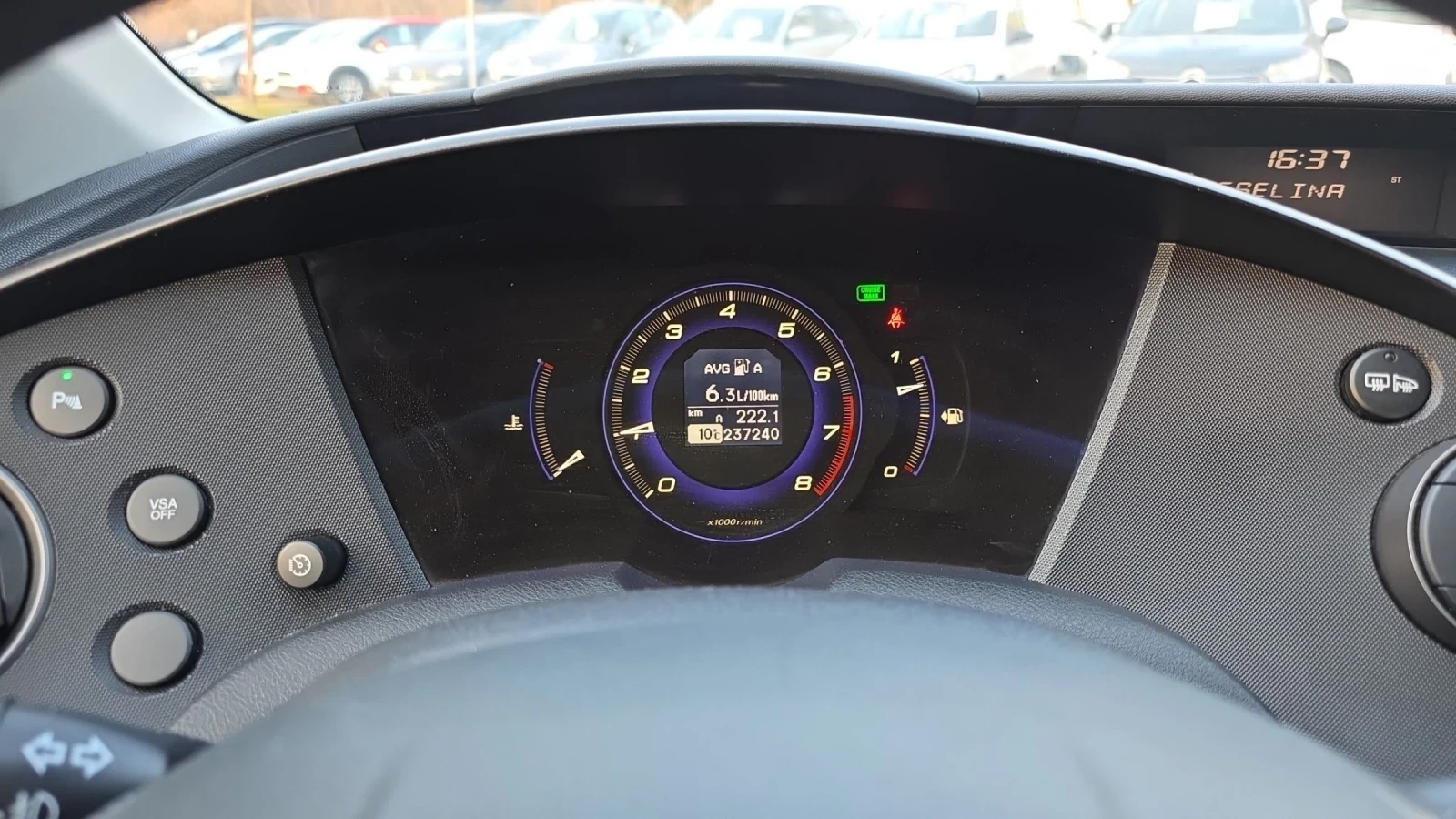 Honda Civic 1.4i 99k.c FaceLift , снимка 12 - Автомобили и джипове - 54229750