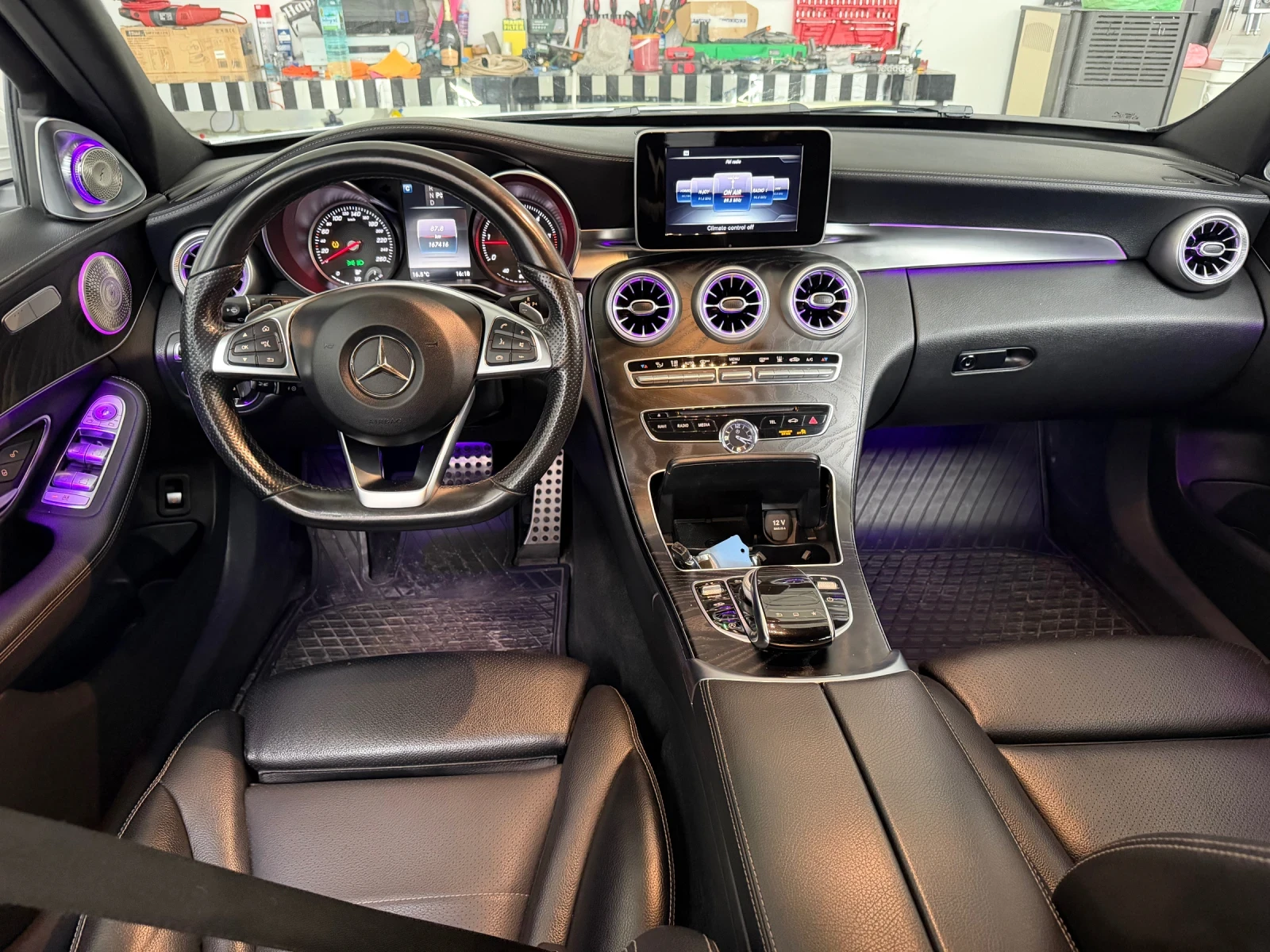 Mercedes-Benz C 220 2.2d/170hp/AMG-Line/AMBIENT/Full/ | Mobile.bg � ����������� 7