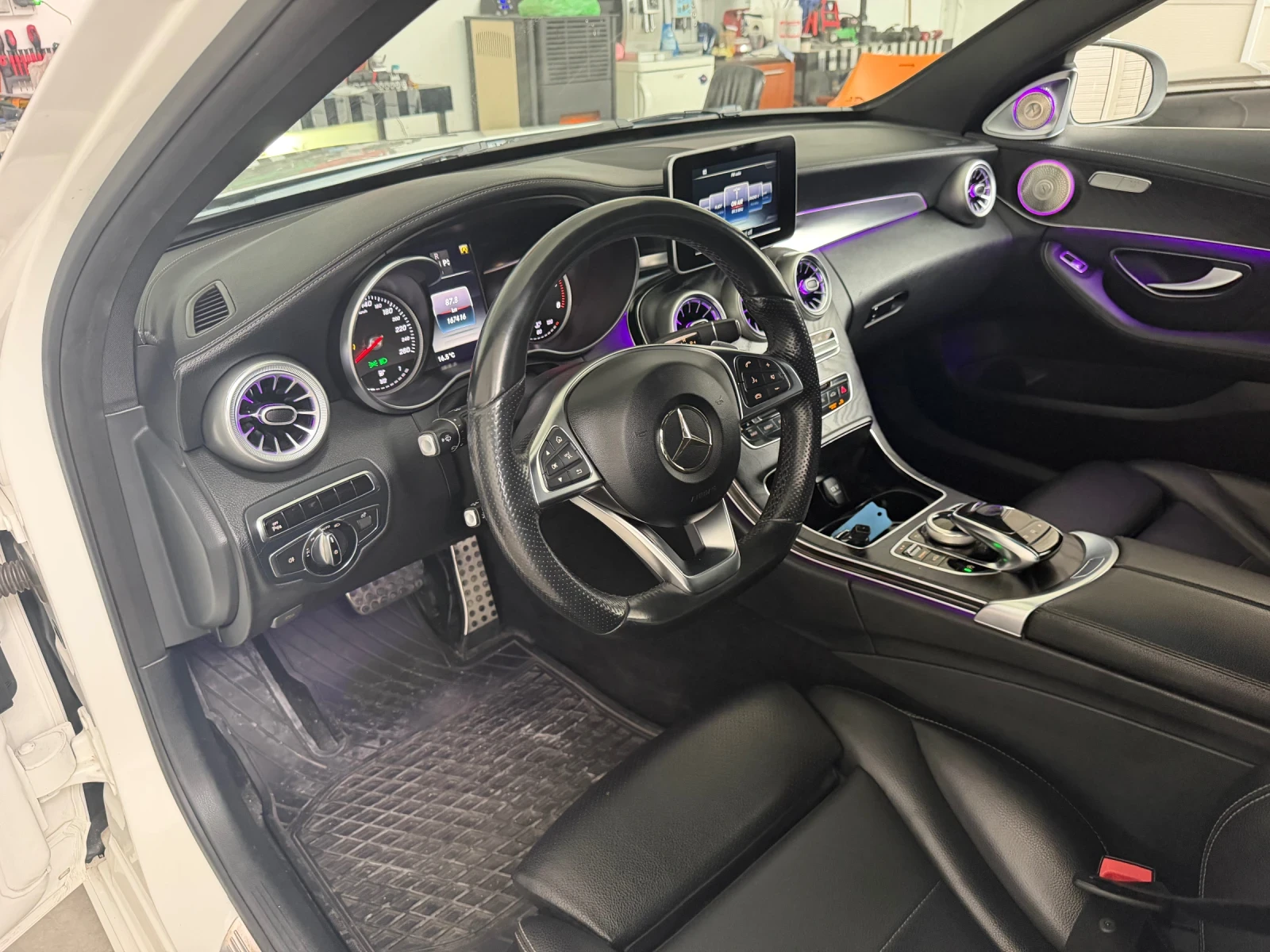Mercedes-Benz C 220 2.2d/170hp/AMG-Line/AMBIENT/Full/ | Mobile.bg � ����������� 8