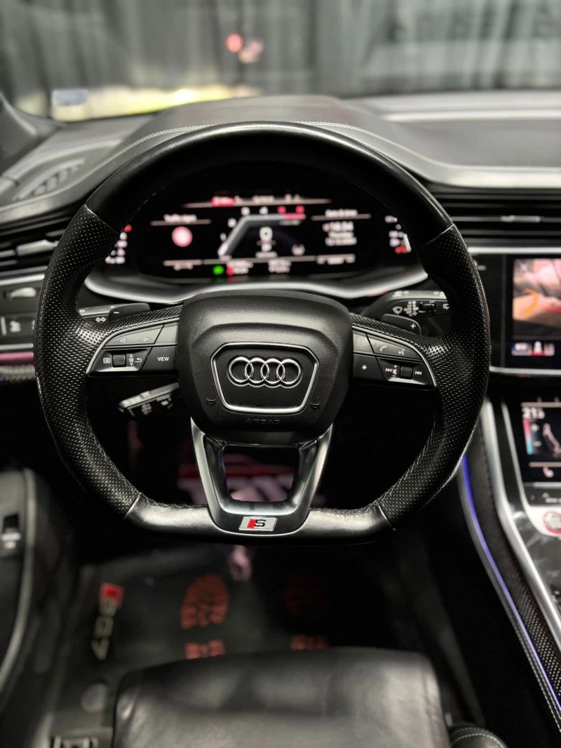 Audi SQ7 PANO* Distr* MATRIX* Head Up* Bose* 360* 435к.с, снимка 13 - Автомобили и джипове - 47055868