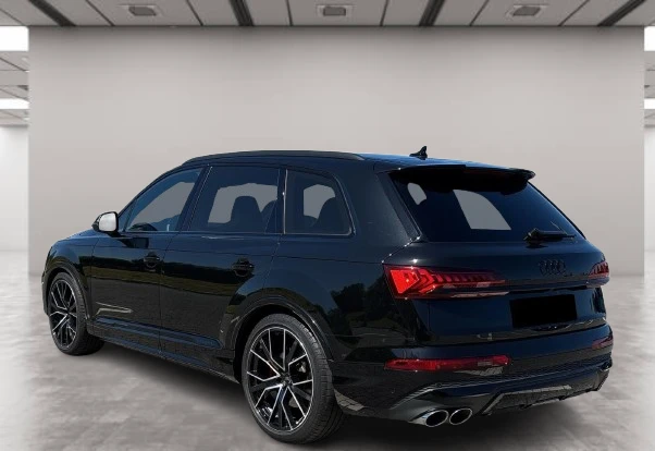 Audi SQ7 Quattro = Black Optic Plus = 7 Seats Гаранция, снимка 2 - Автомобили и джипове - 52810590