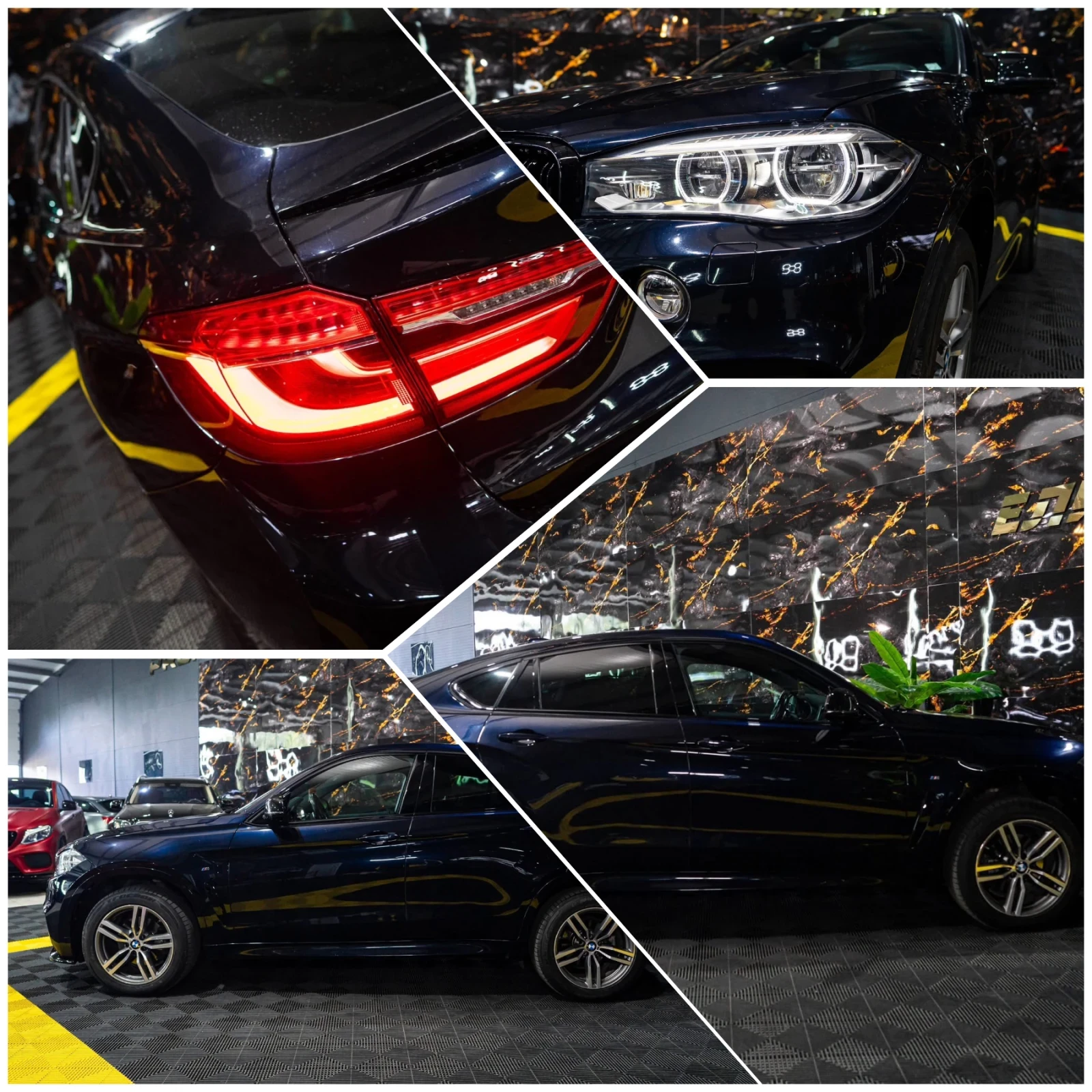 BMW X6 3.0D XDRIVE M PACK LED NAVI ПАНО H&K ЛИЗИНГ 100%, снимка 17 - Автомобили и джипове - 54973796