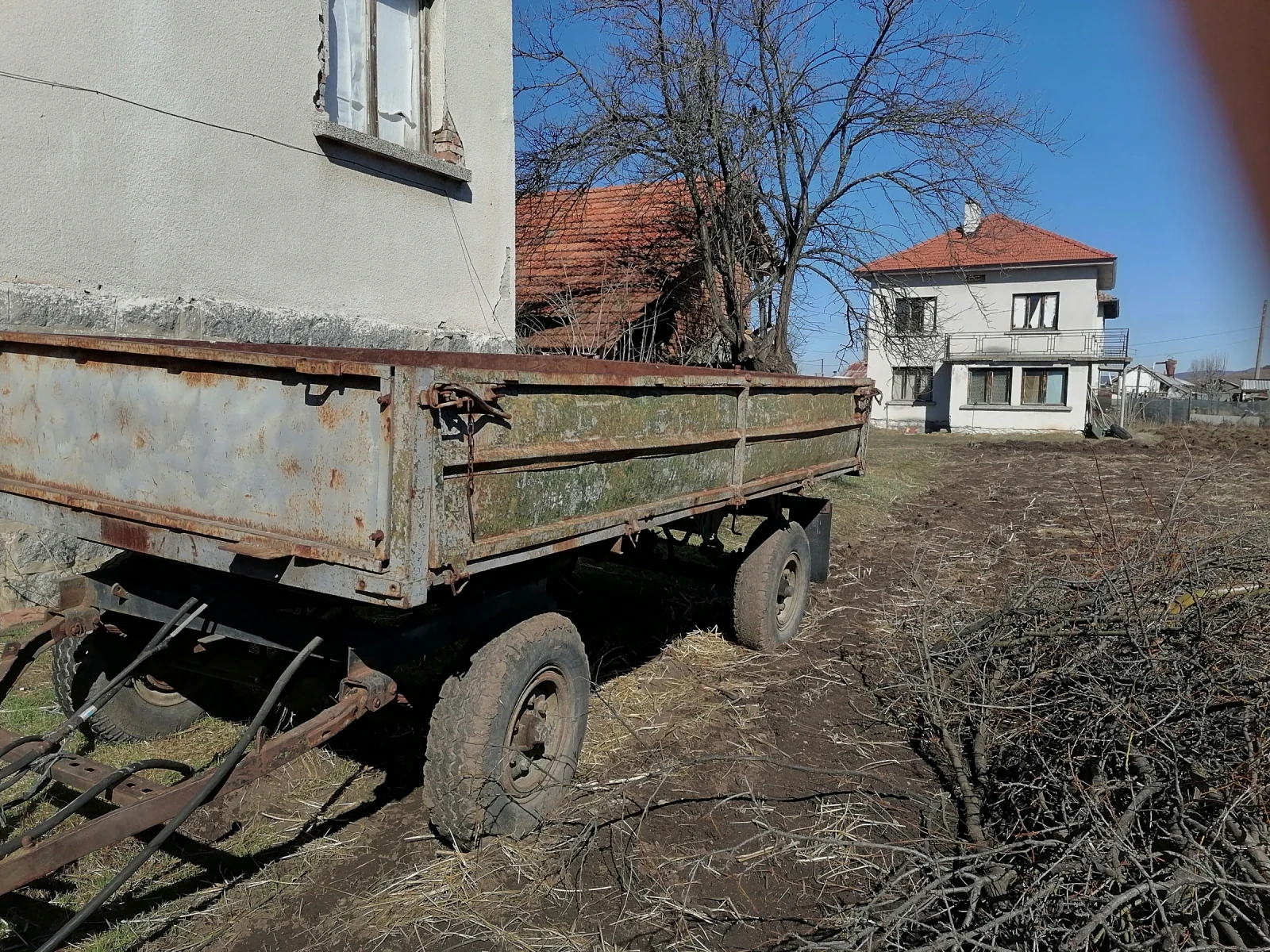 Специализирани машини Други Ремарке за трактор  - изображение 3