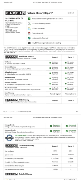 Volvo Xc70 Т6 AWD PLATINUM / LPG - 19600 € / 38334.27 лв. - 75577208 14