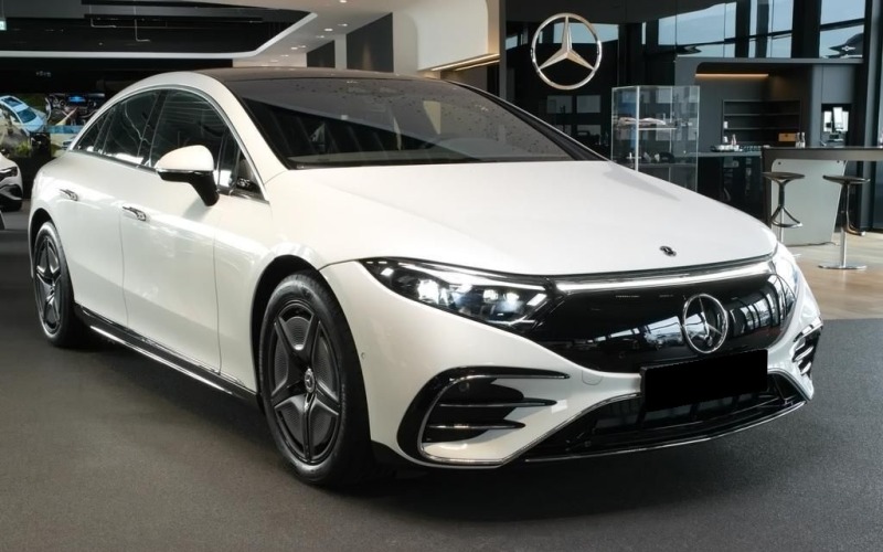 Mercedes-Benz EQS 580 4Matic = AMG Line= Premium Plus Гаранция, снимка 1 - Автомобили и джипове - 45949883