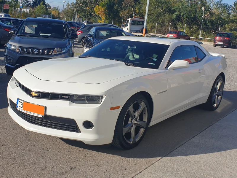 Chevrolet Camaro RS 3.6i* LED* АВТОМАТИК* КОЖА* NAVI* EURO5* , снимка 1 - Автомобили и джипове - 47409928