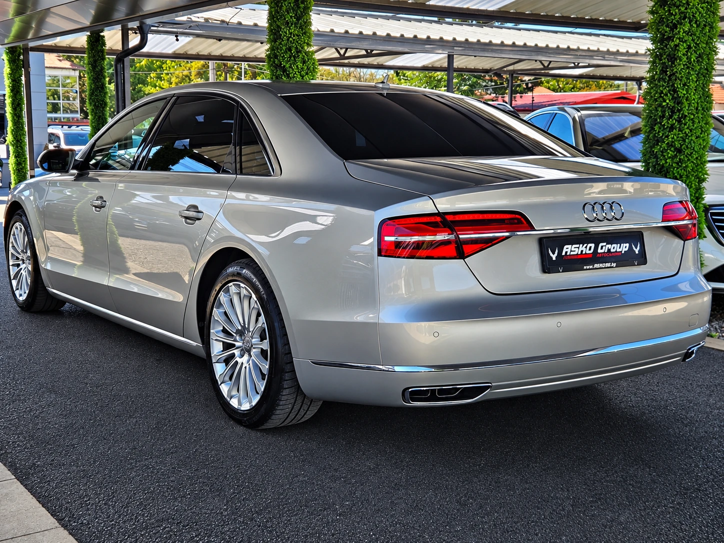 Audi A8 L/МАTRIX/DISTR/HUD/CAMERA/ВАКУУМ/ПОДГРЕВ/ПАМЕТ/LIZ, снимка 7 - Автомобили и джипове - 56117829