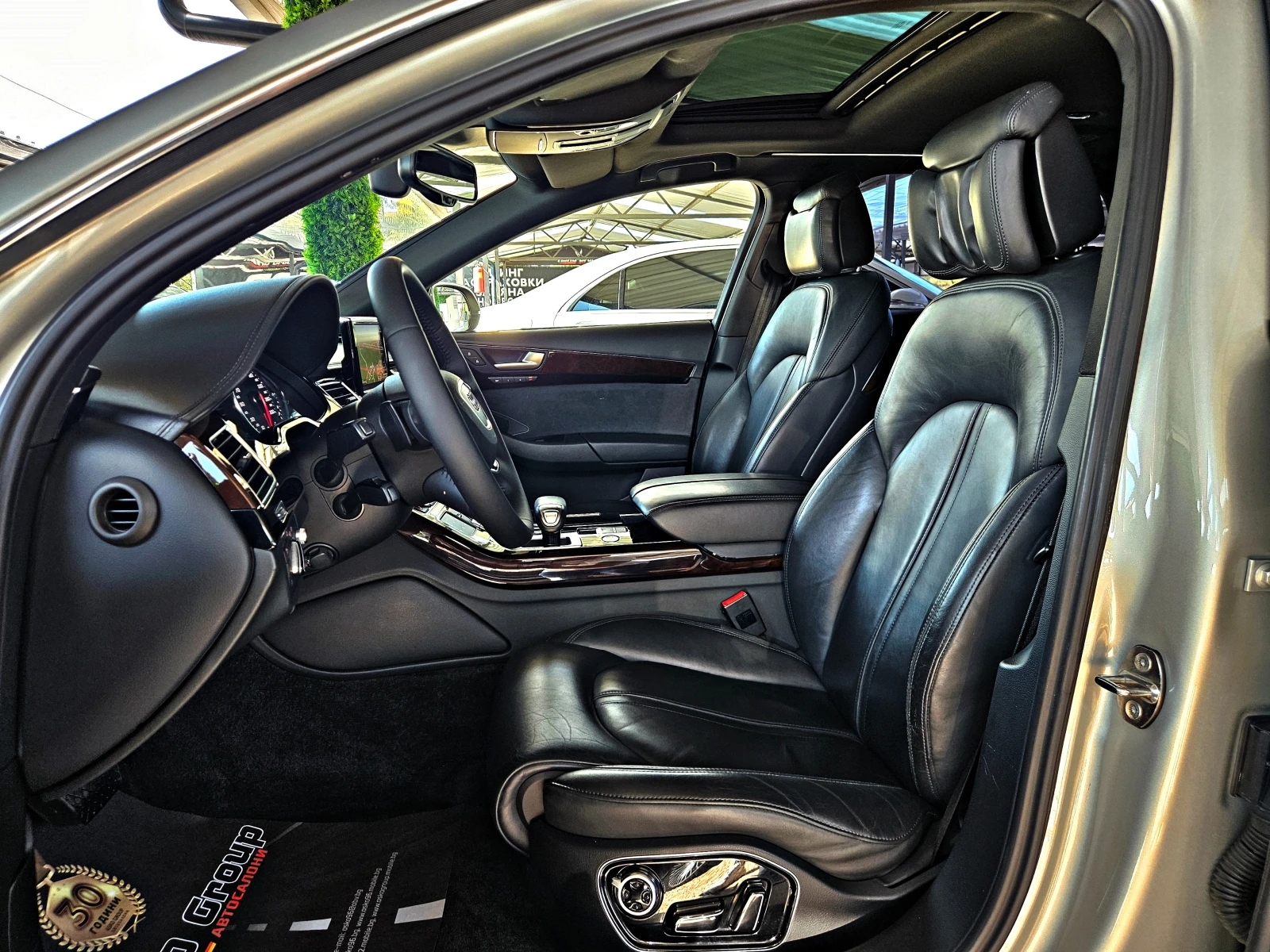 Audi A8 L/МАTRIX/DISTR/HUD/CAMERA/ВАКУУМ/ПОДГРЕВ/ПАМЕТ/LIZ, снимка 15 - Автомобили и джипове - 56117829